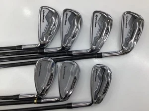 TaylorMade SLDR Iron Set 7pc 5-Pw Sw COM MRV MT-50 Regular Flex Carbon RH - Picture 1 of 5