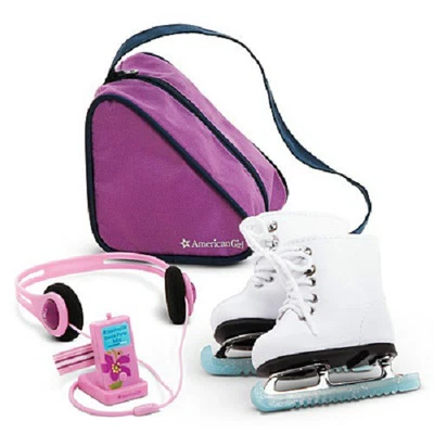 American Girl Mia's Accessories Set:  Skates, Skatebag, Headset, Armband ++ Mia - Image 1 of 4