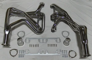 Stainless Steel Exhaust Headers for Dodge Plymouth Mopar A B E Body 318 340 360 - Picture 1 of 16