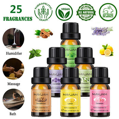 10ml 100% Pure Aromatherapy Essential Oils Diffuser Therapeutic Oil For Sleep • 3.54£