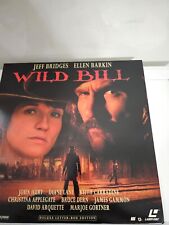 Wild Bill Laserdisc Deluxe Letterbox Edition Jeff Bridges Ellen Barkin 1995