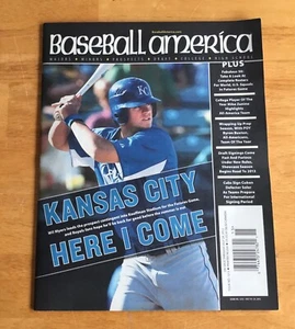 Revista Baseball America 2012 Will Myers Kansas City Royals cubierta sin etiqueta - Imagen 1 de 2