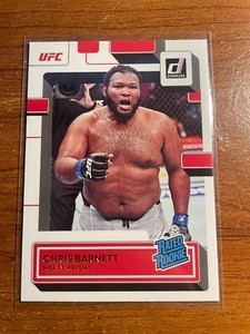 Chris Barnett 2023 Panini Donruss UFC #213 UFC Rated ROOKIE RC