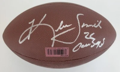 凯文·史密斯“26 牛仔”签名威尔逊 NFL 足球(JSA 见证真品证明) — 第 1/4 张图片