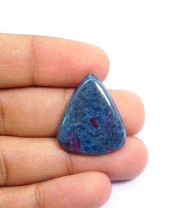 Cabujón suelto de piedras preciosas de cianita rubí natural 100 % para joyería 35 quilates ME-7444 - Imagen 1 de 4