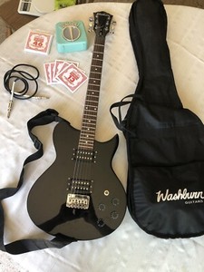 Las mejores ofertas en Guitarras eléctricas Washburn Negro | eBay