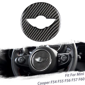 Carbon Steering Wheel Sticker Logo Decal For Mini Cooper F54 F55 F56 F57 Best - Picture 1 of 7