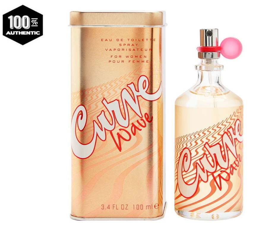Liz Claiborne Curve Wave 女士香水 3.4 盎司/100 毫升淡香水喷雾 — 第 1/1 张图片