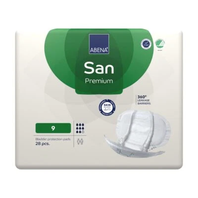 Abena San Premium 9 Inkontinenz Vorlagen 112 Stück (1 Karton)