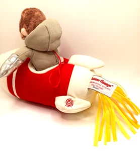 Curious George Gund Space Rocket Plush with Sound Universal Studios - Picture 1 of 7