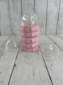 Como Tomo Bottle Replacement lot of pink rings, lids and medium flow nipples - Picture 1 of 2