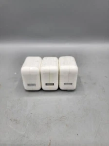 3x Apple A1401 12W USB Power Adapter Charger W/ Cable iPhone iPad New OEM - Picture 1 of 2
