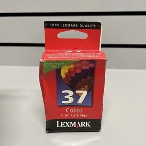 New Genuine Lexmark 37 Ink Cartridge Box X Series X5650 X4650 Z Series Z2420 - Picture 1 of 7