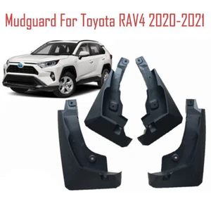 4pcs Heavy Duty Molded Splash Mud Flaps Guards Fenders For Toyota RAV4 2020-2021 - Picture 1 of 6
