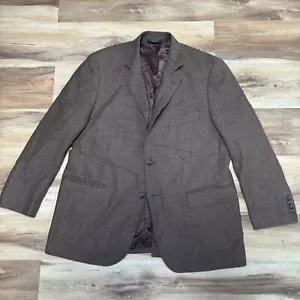 Brooks Brothers Blazer Mens 45R Brown Madison 1818 Moon England Cashmere Wool - Picture 1 of 13