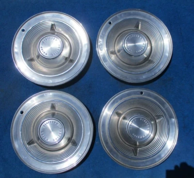 1962 Pontiac Star Chief Grand Prix Catalina 14" Hubcap Wheel Cover Set of 4 GM - Image 1 of 4