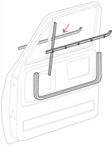 1973-91 GMC Blazer/ Jimmy Outer Door Window Seal Left Hand 38-5968 - Bild 1 von 4