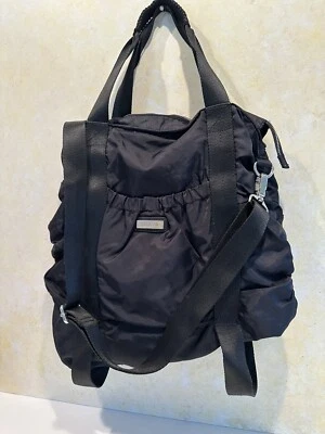 APANA Large Black Yoga Bag EUC MSRP Is $80. Double Handles&Shoulder Strap  50 - Image 1 of 4