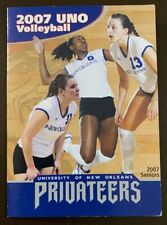 New Orleans Privateers 2007 NCAA Women's Volleyball pocket schedule 
