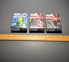 3 Star Wars Kylo Ren, Villains & Heroes Sealed New Playing Cards