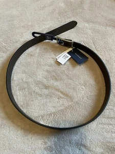 NWT Gap Kids Youth XL Reversible Belt Black/ Brown W/ Metal Buckle Synthetic - Picture 1 of 5