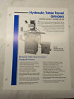 K.O. LEE TOOL SALES BROCHURE SPECS FEATURES HYDRAULIC GRINDER S618H1 S818H1 1995