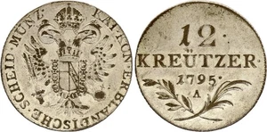 12  Kreuzer, François II - Armoiries - 1795 A - Picture 1 of 1