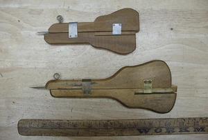 Vntg Susan Burr Hooked Rug Machine Primitive Rug Tool Wood,Torrington, CT USA - Picture 1 of 11