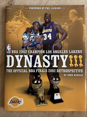 DYNASTY NBA 2002 Champion Los Angeles Lakers Official Retrospective Hareas HCDJ - Image 1 of 4