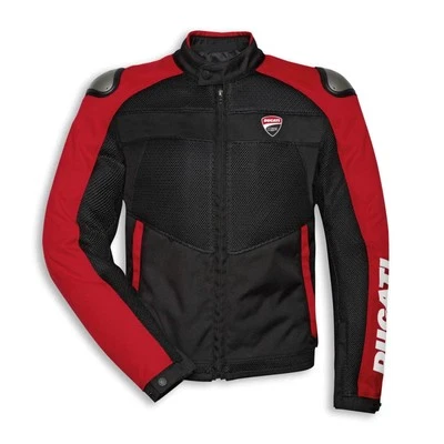 Jaqueta de Tecido Ducati Corse Tex Summer C3 – Equipamento de Moto Masculina Têxtil - Imagem 1 de 3
