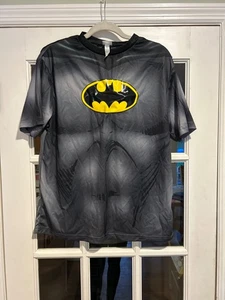 DC Comics Batman Camiseta Manga Corta Disfraz XL Halloween SIN CAPA - Imagen 1 de 8
