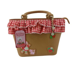 Strawberry Shortcake Gingham Korb Handtasche Umhängetasche - Bild 1 von 20