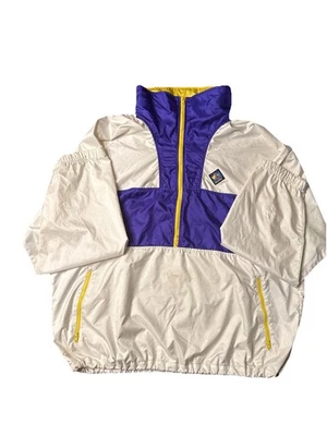 Chaqueta de Colección Woolrich Sigmet Gear Púrpura/Blanca Cremallera Completa Talla XL Foto 1 de 4