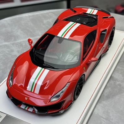GH Model 1/18 Ferrari Novitec 488 pista ( LIMITED ED.30pcs ) RED - Immagine 1 di 4