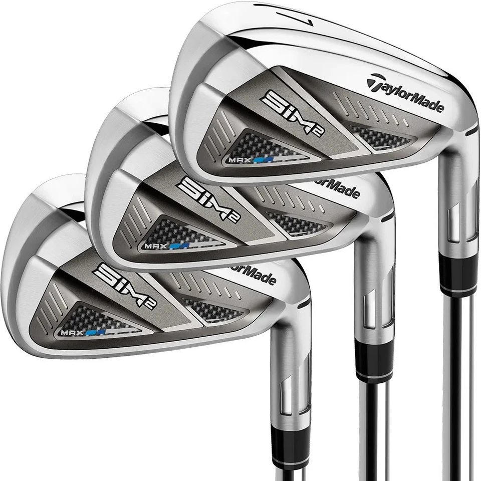 Conjunto de ferro masculino TaylorMade SIM 2 Max '21 - Imagem 1 de 1