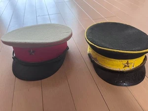Imperial Japanese Army Military Hat Set Meiji to Showa Era Antique Collectibles - Picture 1 of 5