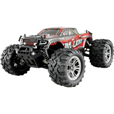 Amewi M-Land Rot Brushed 1:16 RC Einsteiger Modellauto Elektro Monstertruck - Bild 1 von 4
