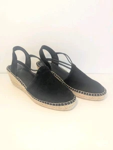 Toni Pons Tremp Womens Casual Slip-On Sandals Size 8 (39 EU) Black - Picture 1 of 15