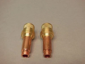 2 45V25 1/16" TIG soldadura gas lente cuerpo collar - Imagen 1 de 2