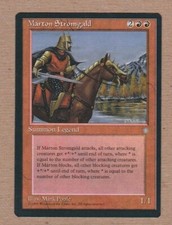 MTG - Marton Stromgald - Ice Age - Rare VF/EX+ - Single Card