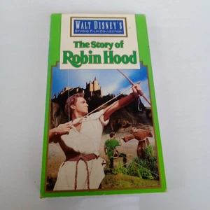 The Story Of Robin Hood (VHS) PETER FINCH Walt Disneys Studio Film Collection  - Bild 1 von 8