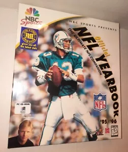 NBC Sports Official NFL Anuario PC CD-ROM '95/96 Juego de PC (1995) - Nuevo Sellado - Imagen 1 de 1