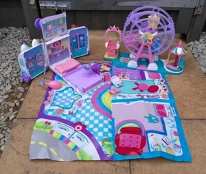 Kindi Kinder Puppen Spielset Konvolut Krankenwagen Jahrmarkt Spielmatte Spielzeug Restposten - Bild 1 von 6