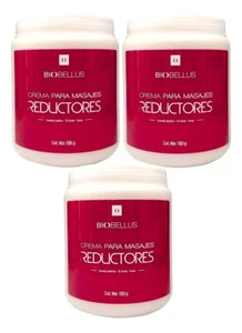 3 Crema Para Masajes Reductores - Biobellus 1kg x 3 unidades - Picture 1 of 2
