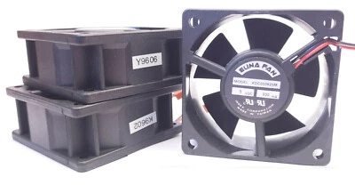 3 pack Elina 60mm Cooling Fan 5V DC - 17 CFM KDC050625M 3,800 High Speed 4V - 6V - Image 1 of 3