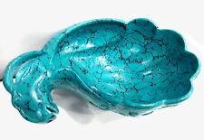 Hand Carved Composite Turquoise Bowl Design Of Sheep For Home Decorative Item