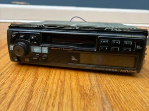 Vintage Alpine TDM-7561 Cassette Deck AM/FM Radio RARE Old School - Picture 1 of 4