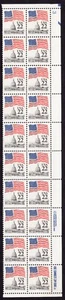 Scott #2114 Flag over Capitol Dome Plate Block of 20 Stamps - MNH UR P#3 - Picture 1 of 1