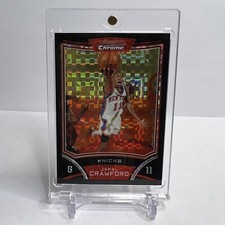 2008-09 Bowman Chrome Jamal Crawford 117/299 Xfractor #36 Beautiful!