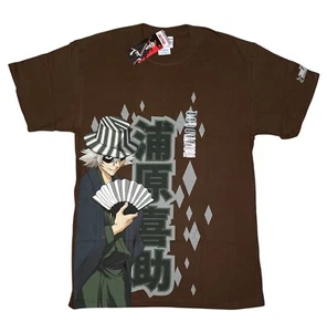 NEW Vintage 2004 Bleach Urahara Shirt M Anime Manga Naruto Ichigo All Over Print - Picture 1 of 10